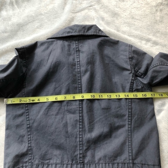 Madewell Fleet Utility Jacket XXSmall Blue Grey - Picture 12 of 16